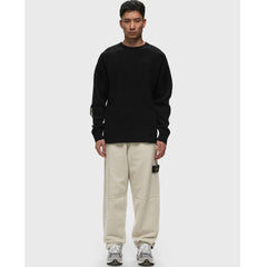 Calça jeans e calça de algodão branco Stone Island