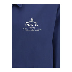 Jaqueta com logotipo da Prada