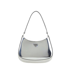 Bolsa de ombro Prada em couro patenteado