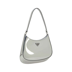Bolsa de ombro Prada em couro patenteado