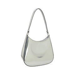 Bolsa de ombro Prada em couro patenteado