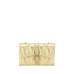 Bolsa de ombro Kleio Mini em pele de cordeiro Versace