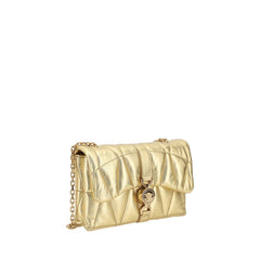 Bolsa de ombro Kleio Mini em pele de cordeiro Versace