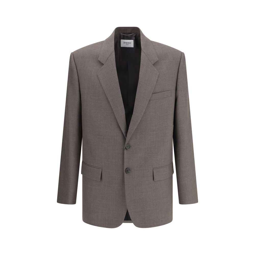Blazer de lã Saint Laurent