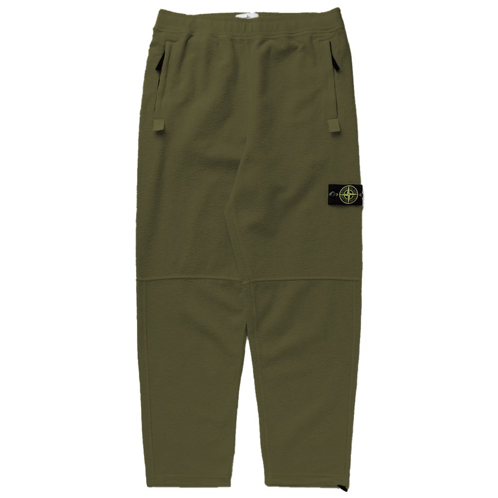 Calça jeans e calça de algodão verde Stone Island