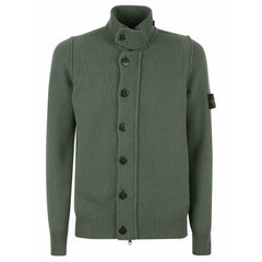 Suéter de lã verde Stone Island