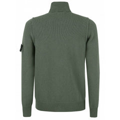 Suéter de lã verde Stone Island