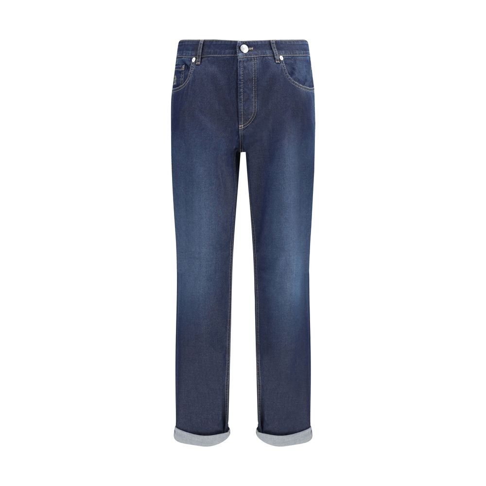 Brunello Cucinelli Calça Jeans Tradicional