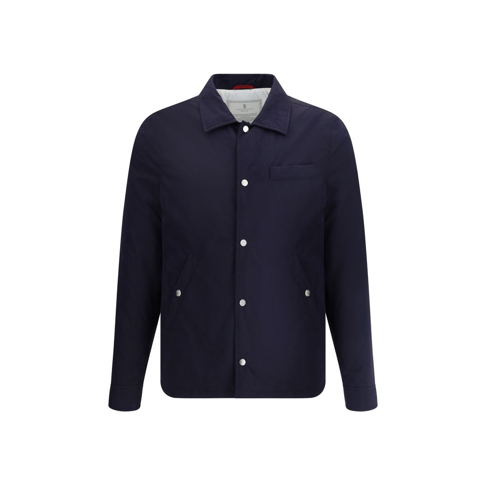 Camisa e jaqueta impermeável Brunello Cucinelli