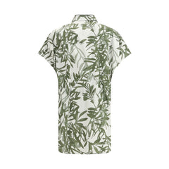 Camisa Longa Brunello Cucinelli com estampa de folhas