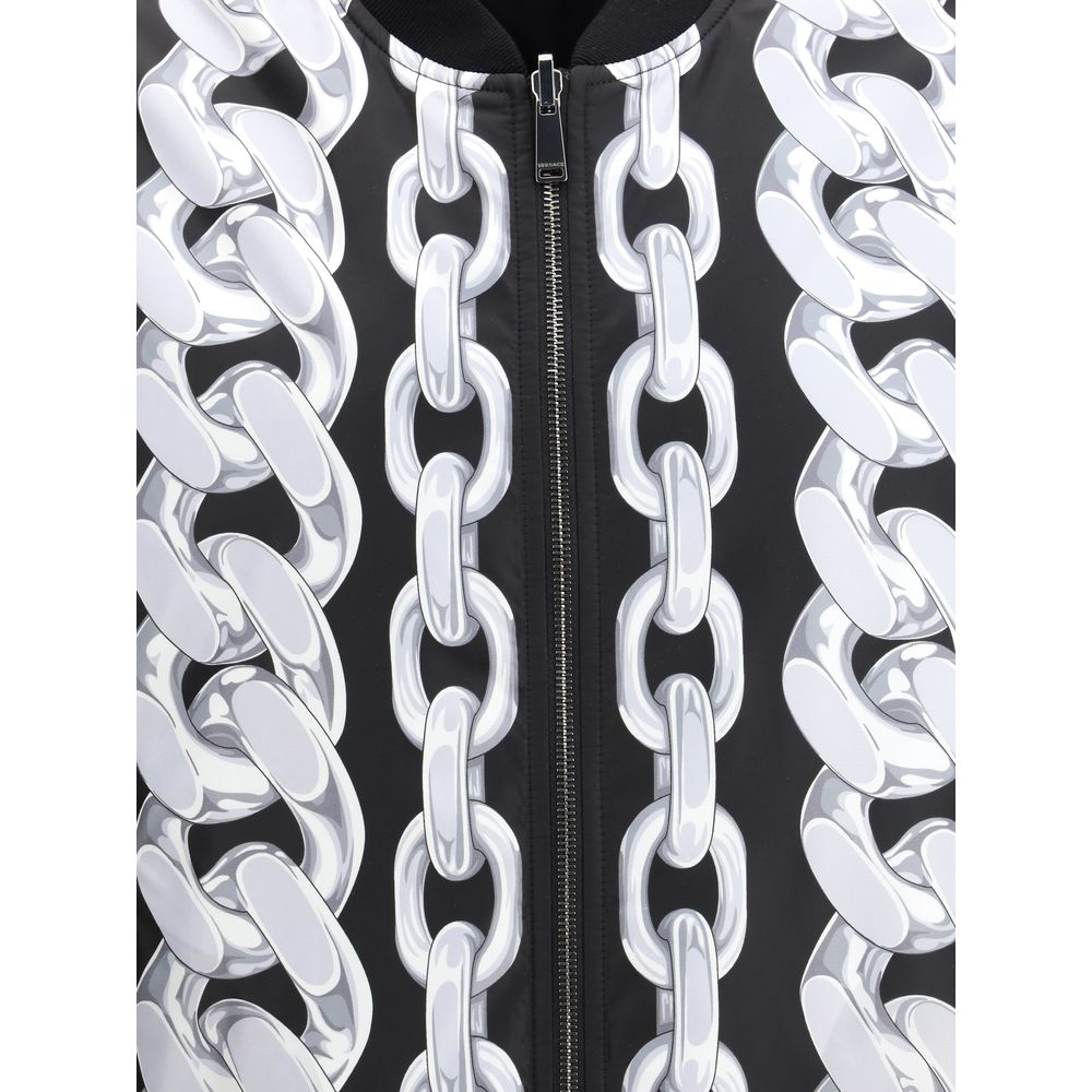 Jaqueta bomber reversível Versace