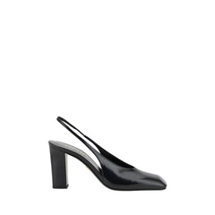 Sapatos Prada de couro de bezerro preto
