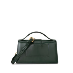 Bolsa de ombro Jacquemus em couro verde