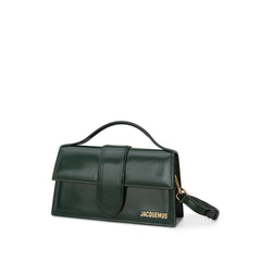 Bolsa de ombro Jacquemus em couro verde