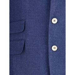 Jaqueta Blazer de Linho Brunello Cucinelli