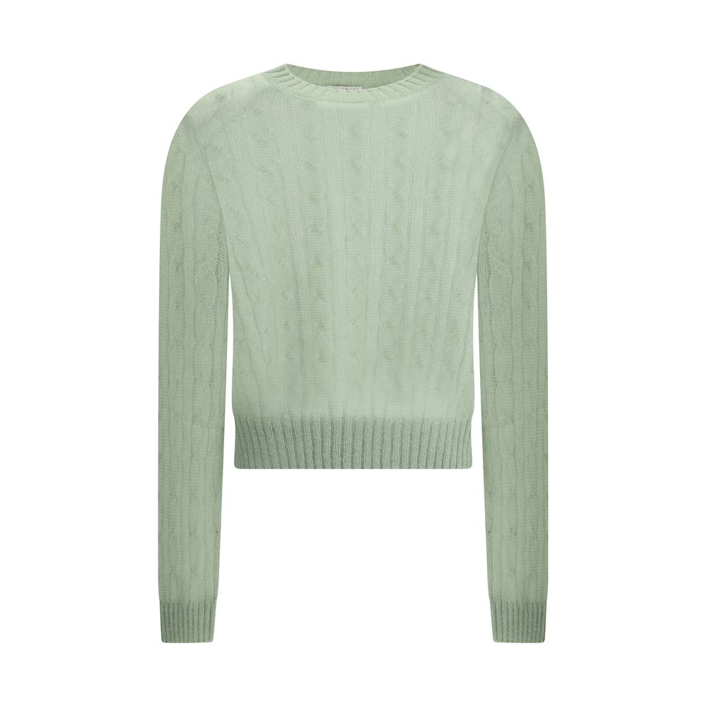 Blusa de lã e mohair Brunello Cucinelli