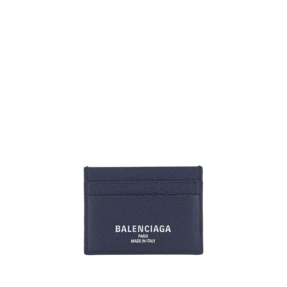 Porta-cartões com o logotipo da Balenciaga