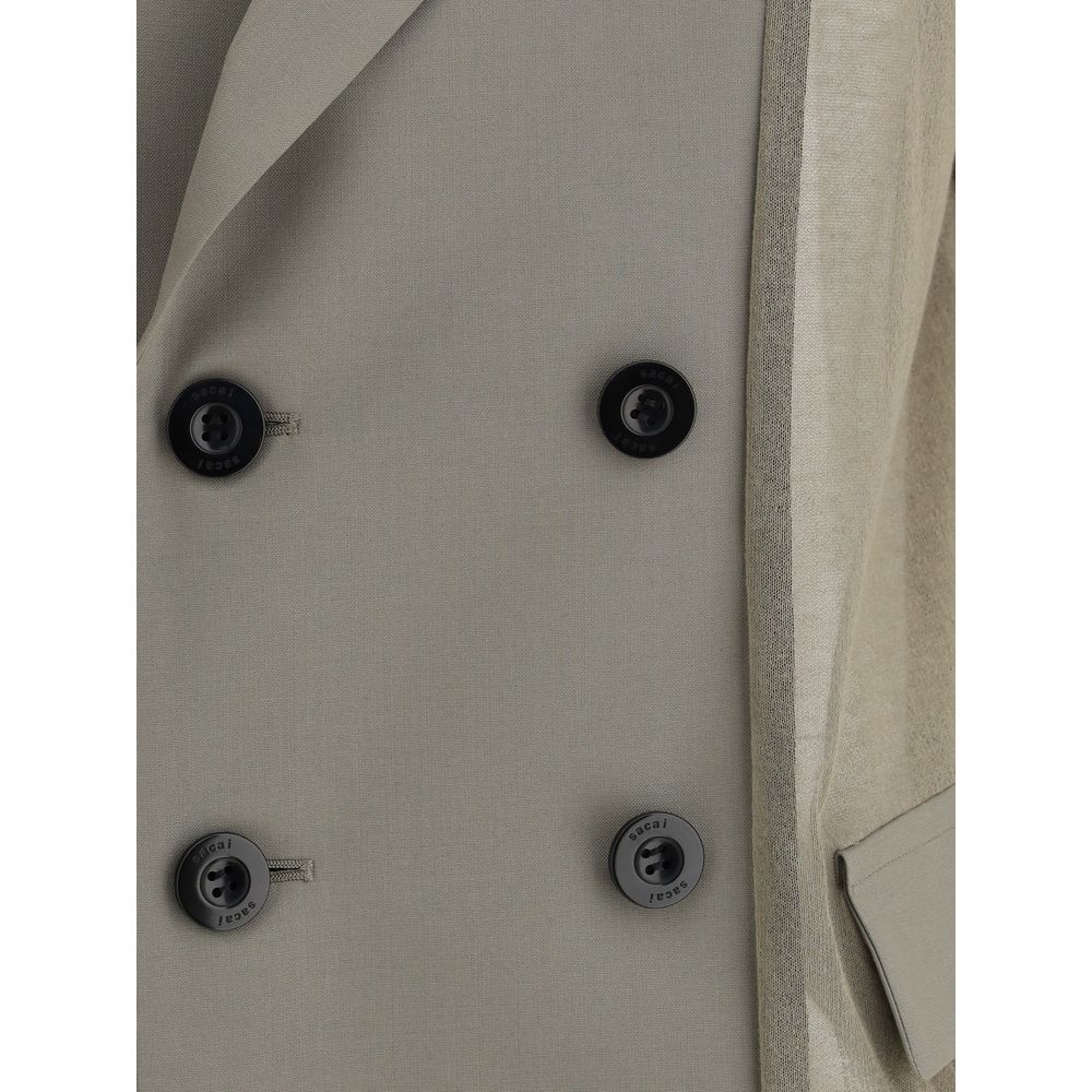 Jaqueta Blazer Semitransparente Sacai