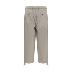 Calça de linho Brunello Cucinelli