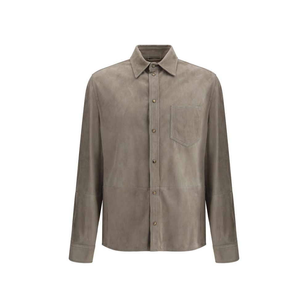 Camisa de camurça Brunello Cucinelli
