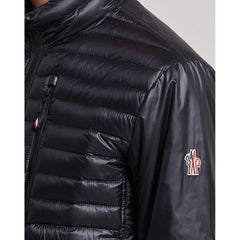 Jaqueta Moncler Preta de Poliamida