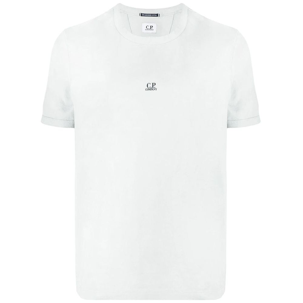 Camiseta branca de algodão da CP Company