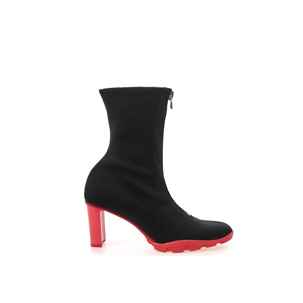 Bota de Neoprene Preta Alexander McQueen