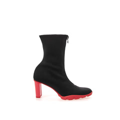 Bota de Neoprene Preta Alexander McQueen