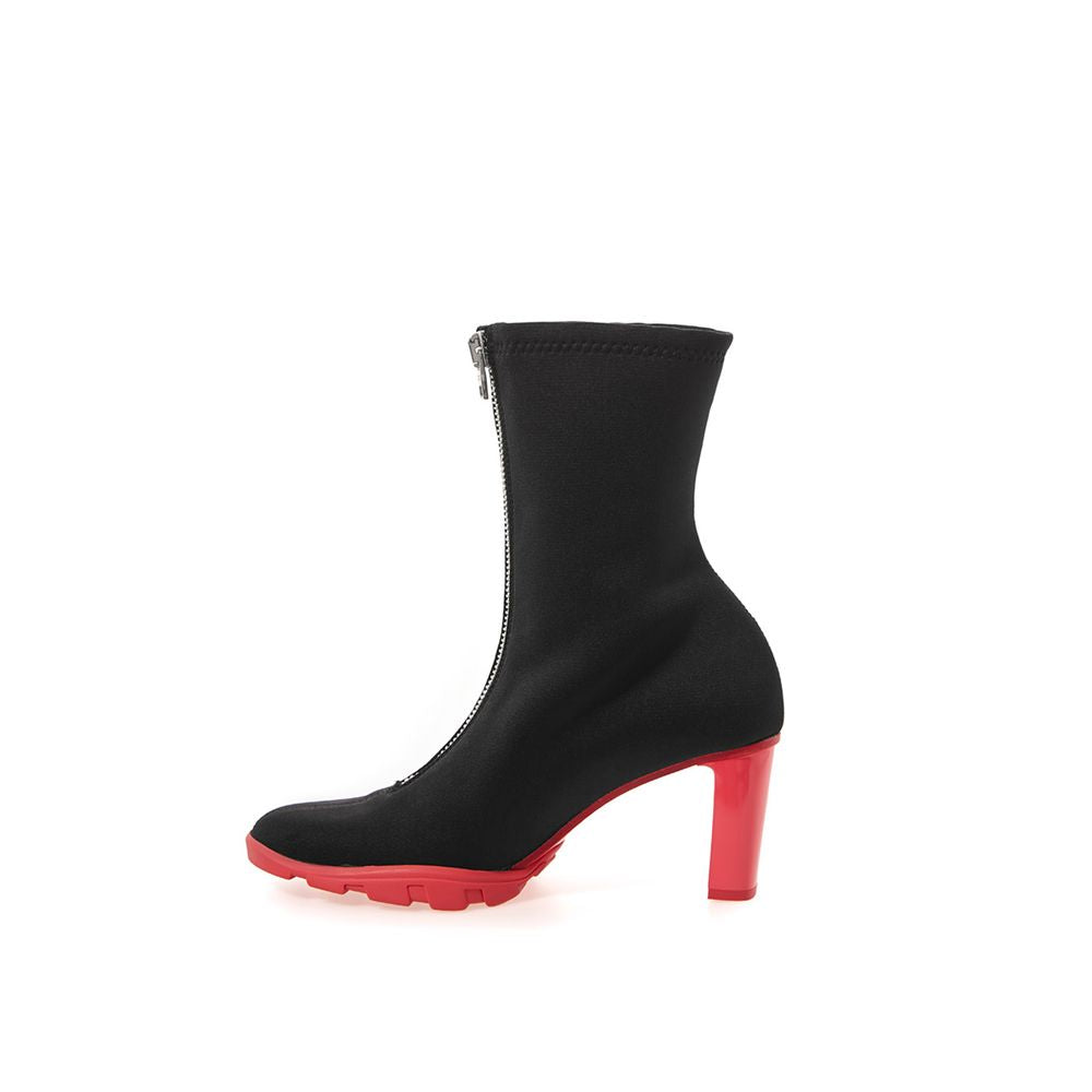 Bota de Neoprene Preta Alexander McQueen