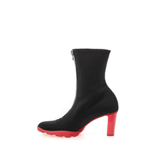 Bota de Neoprene Preta Alexander McQueen