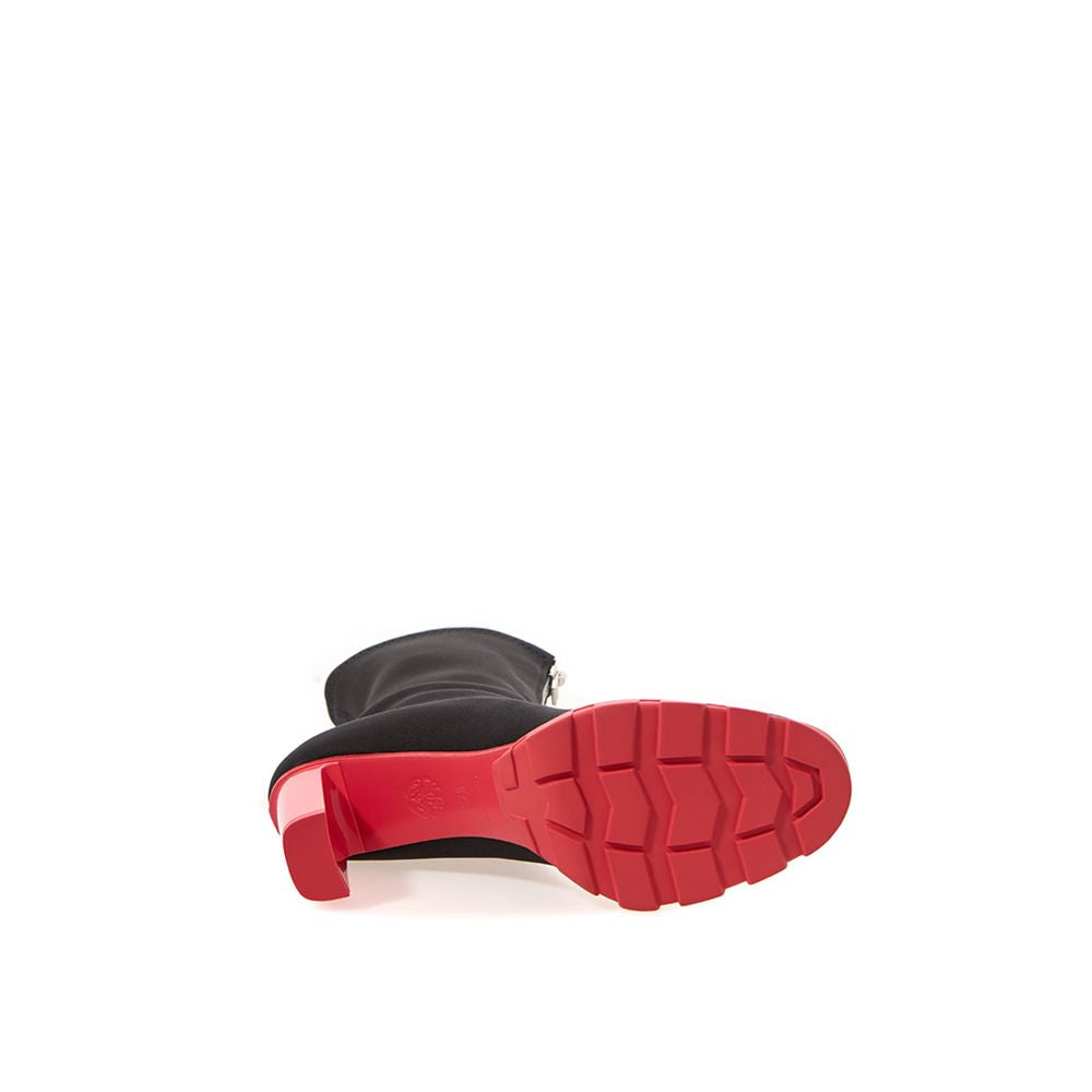 Bota de Neoprene Preta Alexander McQueen