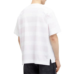 Camiseta de algodão branca Stone Island