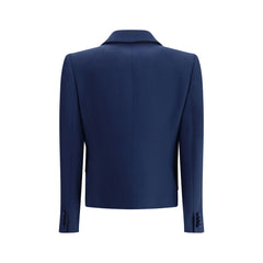Blazer Valentino de abotoamento simples com laço