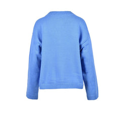 Cardigan de algodão azul Tommy Hilfiger