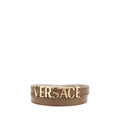 Cinto Versace com logotipo em letras