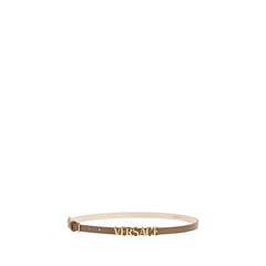 Cinto Versace com logotipo em letras