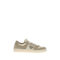 Tênis de couro Prada Suede