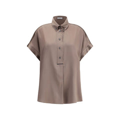 Camisa de seda Brunello Cucinelli