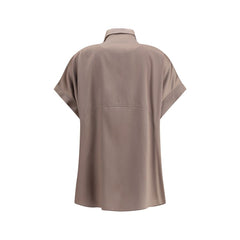 Camisa de seda Brunello Cucinelli