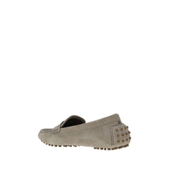 Mocassins de couro de camurça Brunello Cucinelli