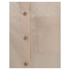 Camisa de seda com estampa Fendi FF
