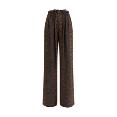 Calça Balenciaga com estampa animal