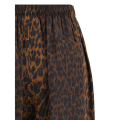 Calça Balenciaga com estampa animal
