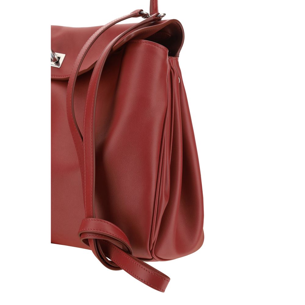 Bolsa de ombro de couro Balenciaga Rodeo