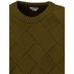 Suéter de lã verde Bottega Veneta