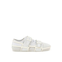 Tênis Burberry de algodão branco