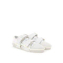 Tênis Burberry de algodão branco