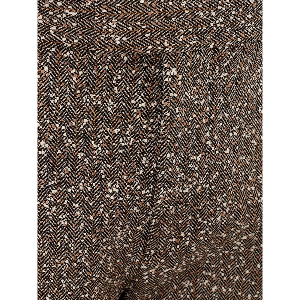 Calça de viscose multicolorida Bottega Veneta para noites elegantes