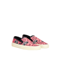 Tênis Saint Laurent Rosa Algodão