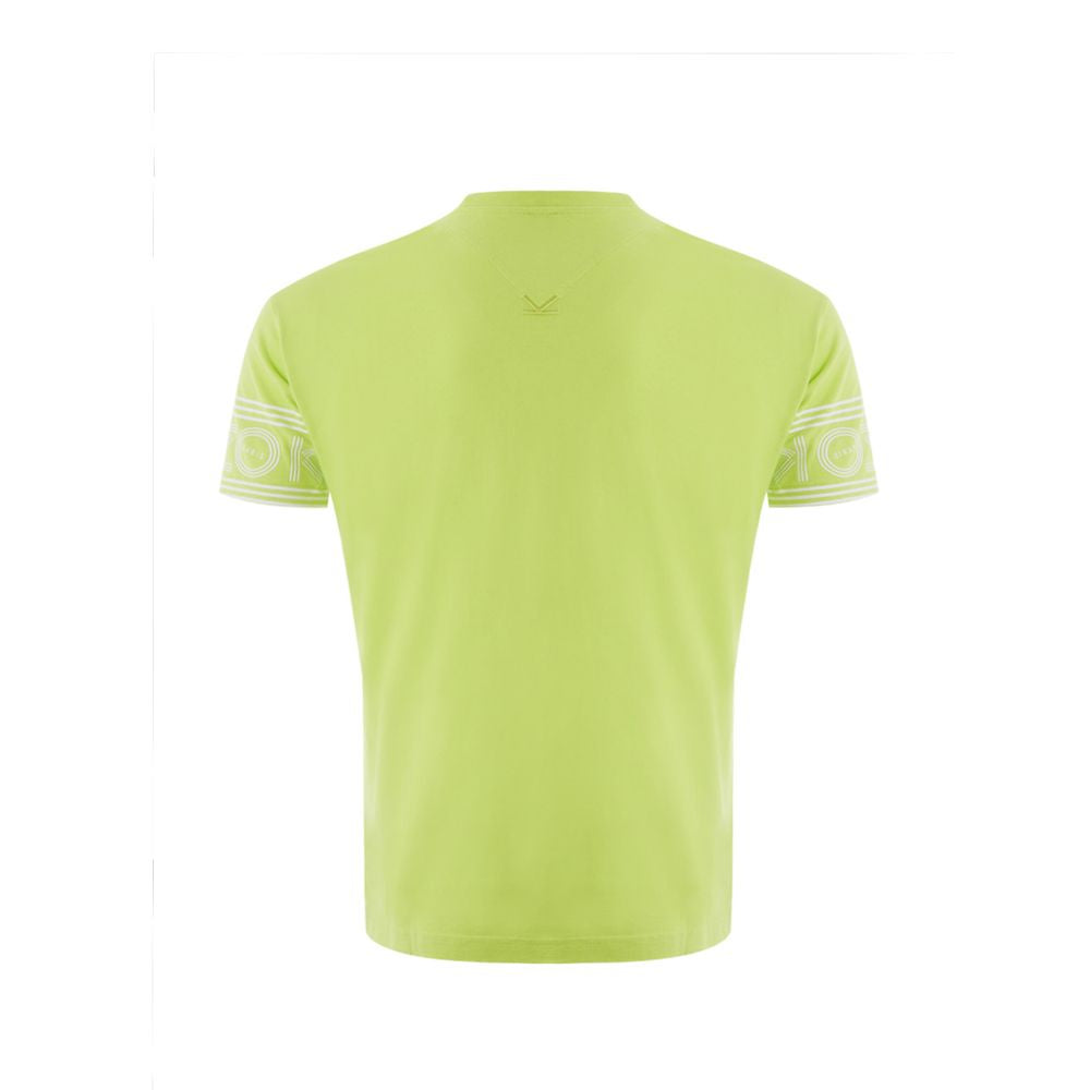 Camiseta Kenzo Sunny Yellow Cotton para homens estilosos